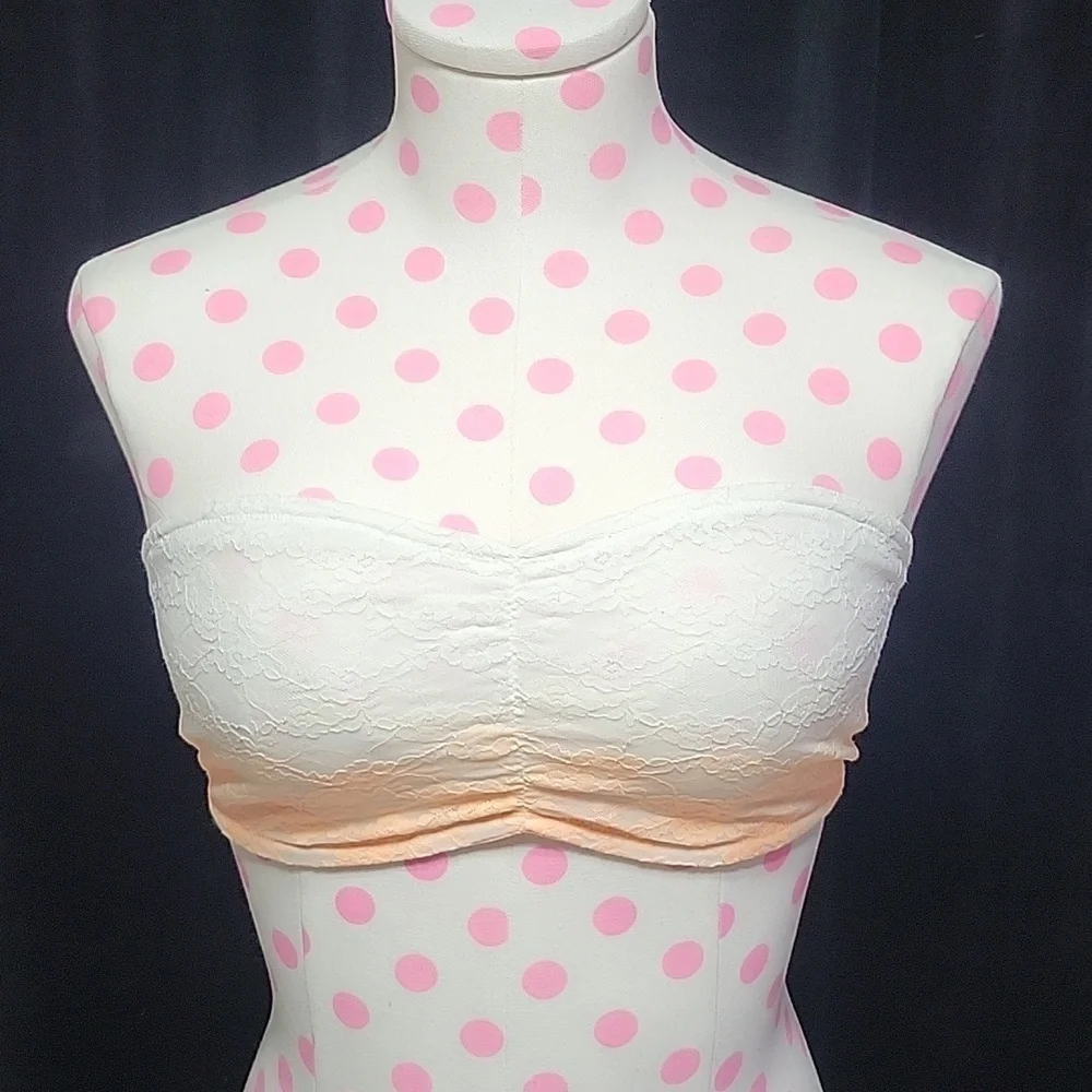 PINK VS Orange Ombre Lace Bandeau/Bralette